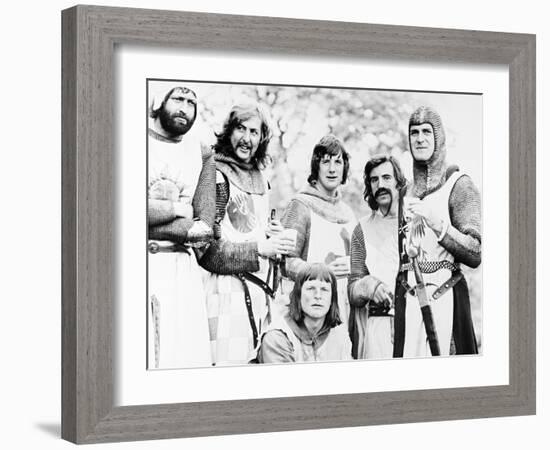 Terry Jones, Monty Python and the Holy Grail, 1975-null-Framed Photographic Print