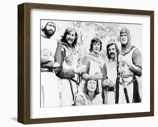 Terry Jones, Monty Python and the Holy Grail, 1975-null-Framed Photographic Print