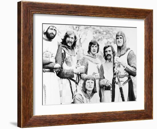 Terry Jones, Monty Python and the Holy Grail, 1975-null-Framed Photographic Print