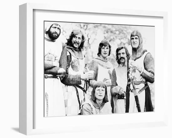 Terry Jones, Monty Python and the Holy Grail, 1975-null-Framed Photographic Print