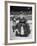 Terry Sawchuck, Star Goalie for the Detroit Red Wings, Posing in Front of Goal at Ice Arena-Alfred Eisenstaedt-Framed Premium Photographic Print