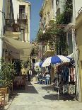 Narrow Streets in the Old Town, with Shops and Restaurants, Chania, Crete, Greece, Europe-Terry Sheila-Photographic Print