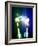 Tesla Coils Firing, Artwork-Victor Habbick-Framed Photographic Print