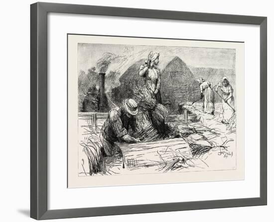 Tess of the D'Urbervilles: It Was Not Till About Three O'Clock That Tess Raised Her Eyes and Gave a-null-Framed Giclee Print