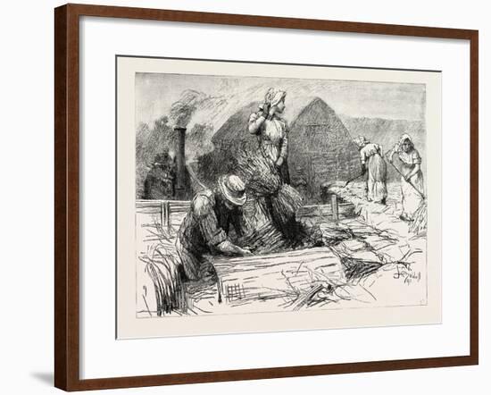 Tess of the D'Urbervilles: It Was Not Till About Three O'Clock That Tess Raised Her Eyes and Gave a-null-Framed Giclee Print