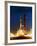 Test Firing of a Saturn V-null-Framed Photographic Print