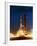 Test Firing of a Saturn V-null-Framed Photographic Print