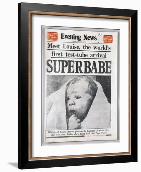 Test-Tube Baby, 1978-null-Framed Giclee Print