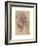 Testa Di Donna Di Profilo-Leonardo Da Vinci-Framed Giclee Print