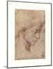 Testa Femminile Di Profilo-Michelangelo-Mounted Giclee Print