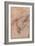 Testa Femminile di Profilo-Michelangelo Buonarroti-Framed Premium Giclee Print