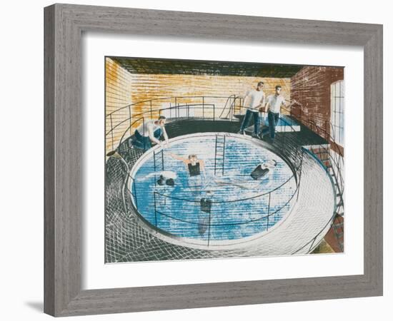 Testing Davis Equipment, 1941-Eric Ravilious-Framed Giclee Print