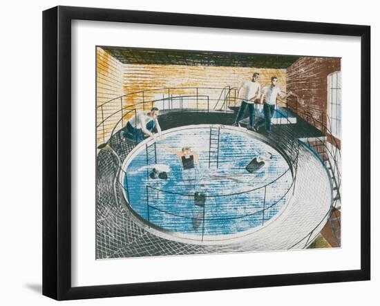 Testing Davis Equipment, 1941-Eric Ravilious-Framed Giclee Print