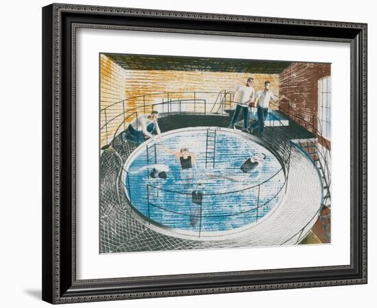 Testing Davis Equipment, 1941-Eric Ravilious-Framed Giclee Print