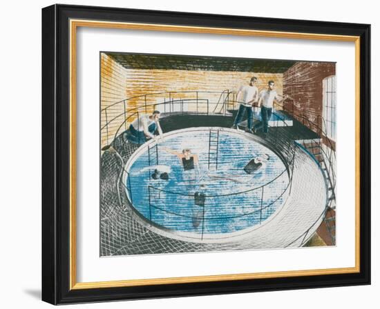 Testing Davis Equipment, 1941-Eric Ravilious-Framed Giclee Print