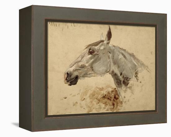 Testo Di Cavallo-Henri de Toulouse-Lautrec-Framed Premier Image Canvas