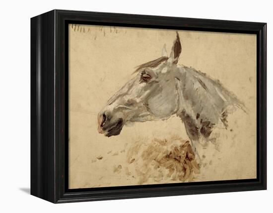 Testo Di Cavallo-Henri de Toulouse-Lautrec-Framed Premier Image Canvas