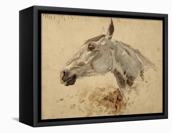 Testo Di Cavallo-Henri de Toulouse-Lautrec-Framed Premier Image Canvas