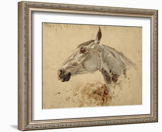 Testo Di Cavallo-Henri de Toulouse-Lautrec-Framed Giclee Print