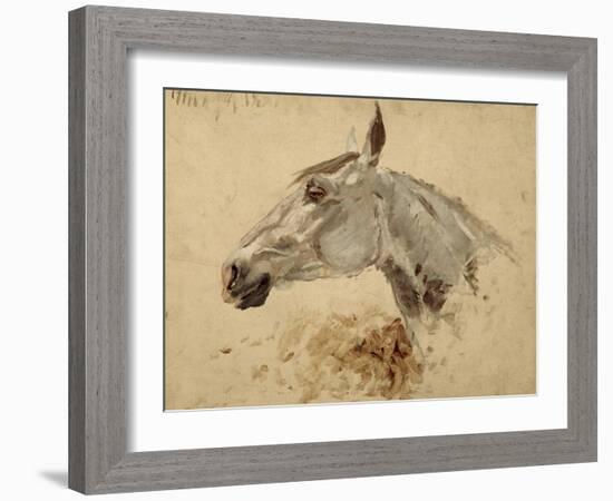 Testo Di Cavallo-Henri de Toulouse-Lautrec-Framed Giclee Print