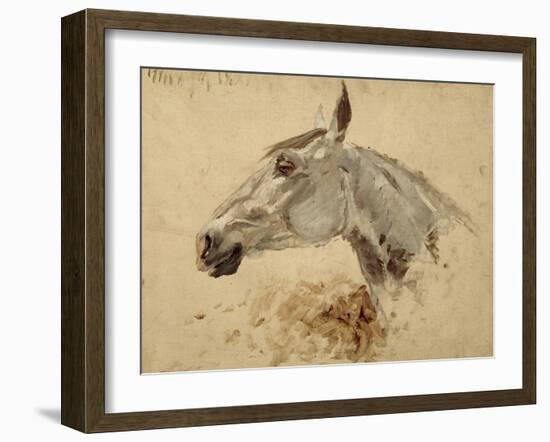 Testo Di Cavallo-Henri de Toulouse-Lautrec-Framed Giclee Print