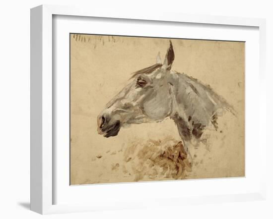 Testo Di Cavallo-Henri de Toulouse-Lautrec-Framed Giclee Print