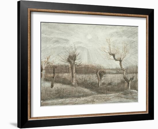 Tetards (Pollards), 1884-Vincent van Gogh-Framed Giclee Print