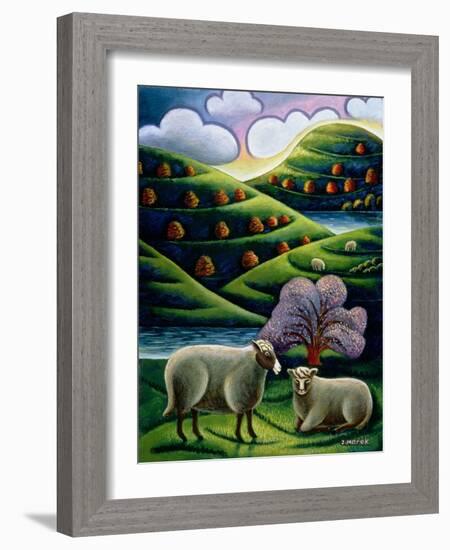 Tete a Tete-Jerzy Marek-Framed Giclee Print