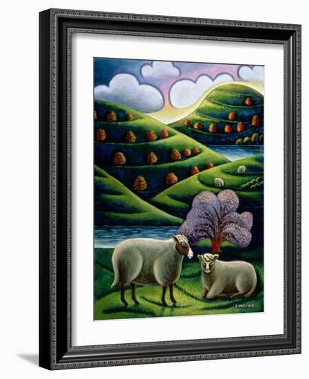 Tete a Tete-Jerzy Marek-Framed Giclee Print