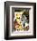 Tete d'une Femme Lisant-Pablo Picasso-Framed Art Print