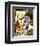 Tete d'une Femme Lisant-Pablo Picasso-Framed Art Print