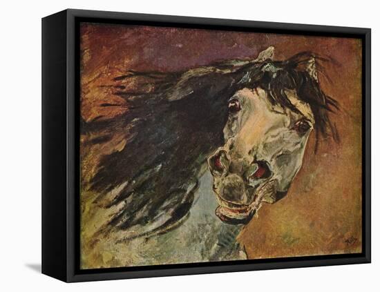 'Tete De Cheval Andalou', c1910-Alfred Roll-Framed Premier Image Canvas