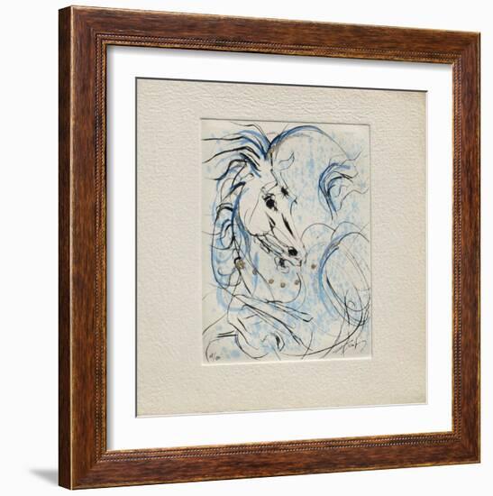 Tête de cheval-Jean-marie Guiny-Framed Limited Edition