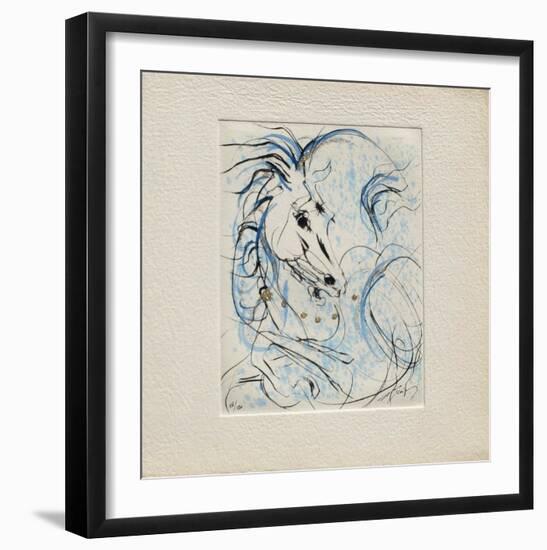 Tête de cheval-Jean-marie Guiny-Framed Limited Edition