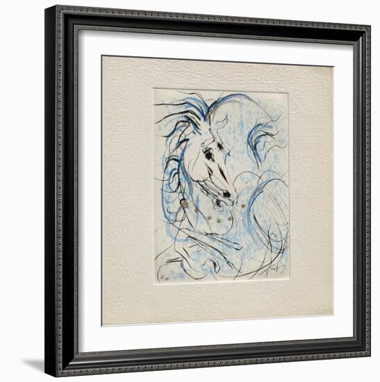 Tête de cheval-Jean-marie Guiny-Framed Limited Edition