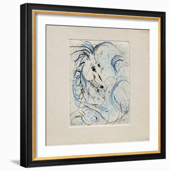 Tête de cheval-Jean-marie Guiny-Framed Limited Edition