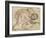 Tête de femme au serpent-Katsushika Hokusai-Framed Giclee Print