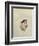 Tête de femme de profil à droite-Pierre Henri de Valenciennes-Framed Giclee Print