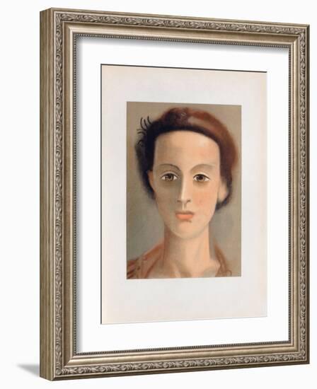 Tete de Femme-André Derain-Framed Collectable Print