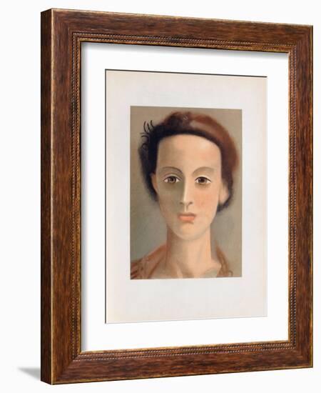 Tete de Femme-André Derain-Framed Collectable Print