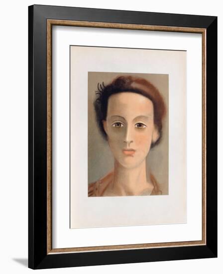 Tete de Femme-André Derain-Framed Collectable Print