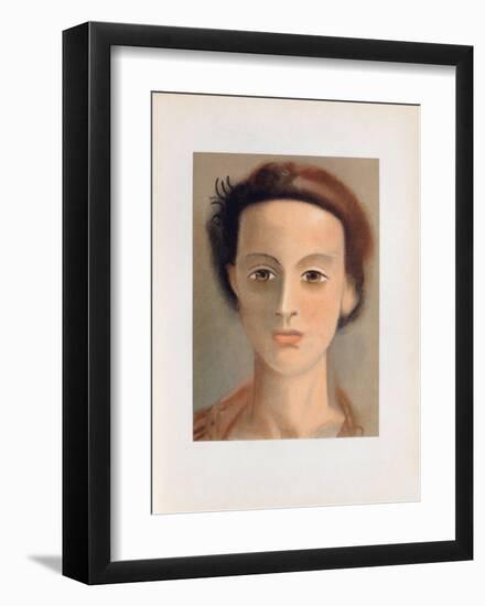 Tete de Femme-André Derain-Framed Collectable Print