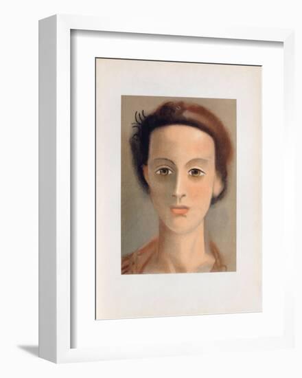 Tete de Femme-André Derain-Framed Collectable Print