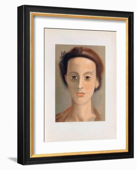 Tete de Femme-André Derain-Framed Collectable Print