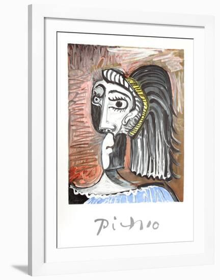 Tete de Femme-Pablo Picasso-Framed Collectable Print