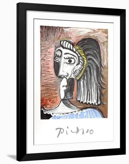 Tete de Femme-Pablo Picasso-Framed Collectable Print