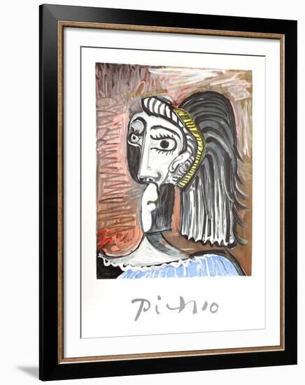 Tete de Femme-Pablo Picasso-Framed Collectable Print