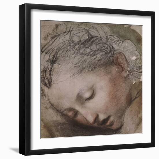 Tête de femme-Federico Barocci-Framed Giclee Print