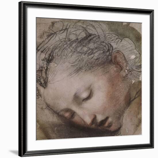 Tête de femme-Federico Barocci-Framed Giclee Print