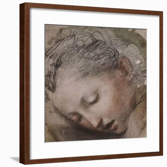 Tête de femme-Federico Barocci-Framed Giclee Print